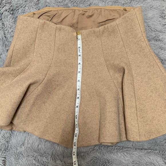 NWT Mare Mare x Anthropologie strapless peplum top - Picture 12 of 14